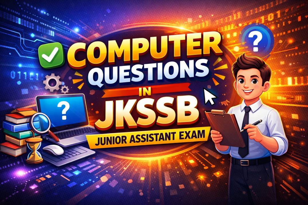 JKSSB Junior Assistant Computer Questions 2026 | Syllabus &amp; Prep
