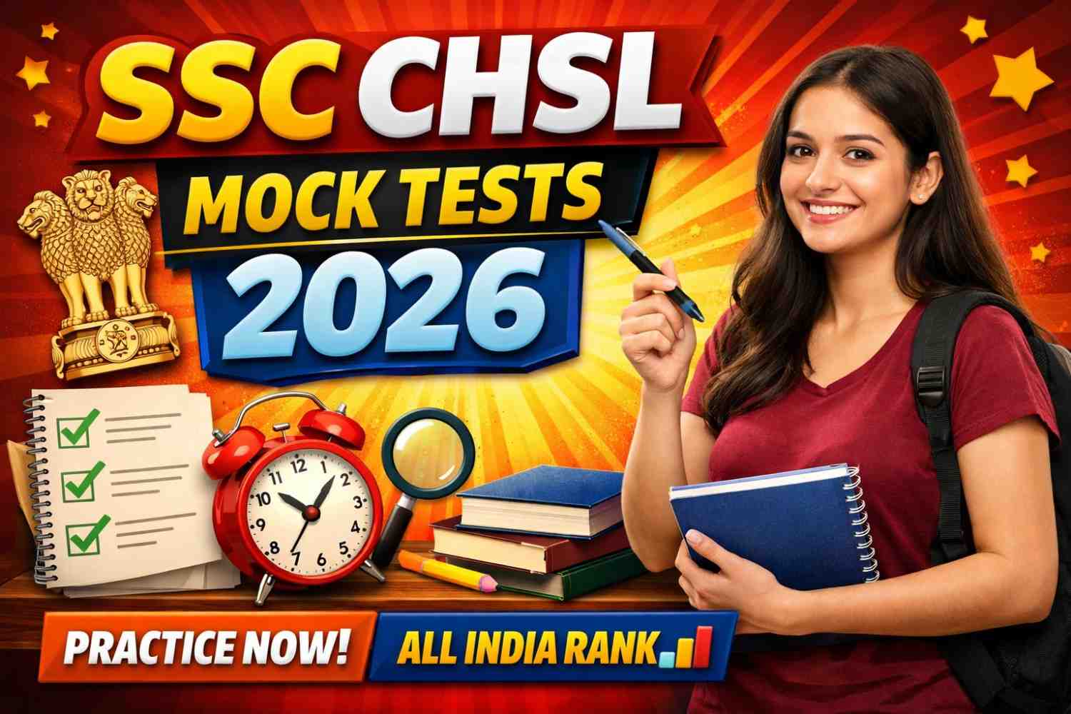 SSC CHSL Mock Tests 2026: Strategy, Plans and Best Test Series