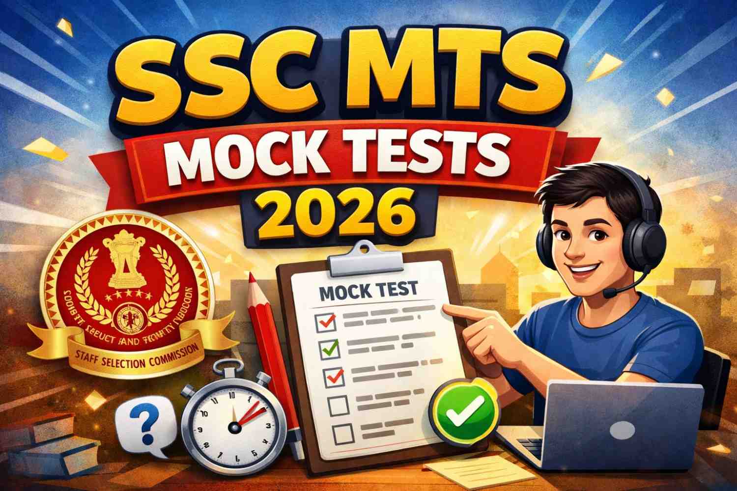 SSC MTS 2026: Best Mock Tests, Exam Pattern and; Strategy for Aspirants
